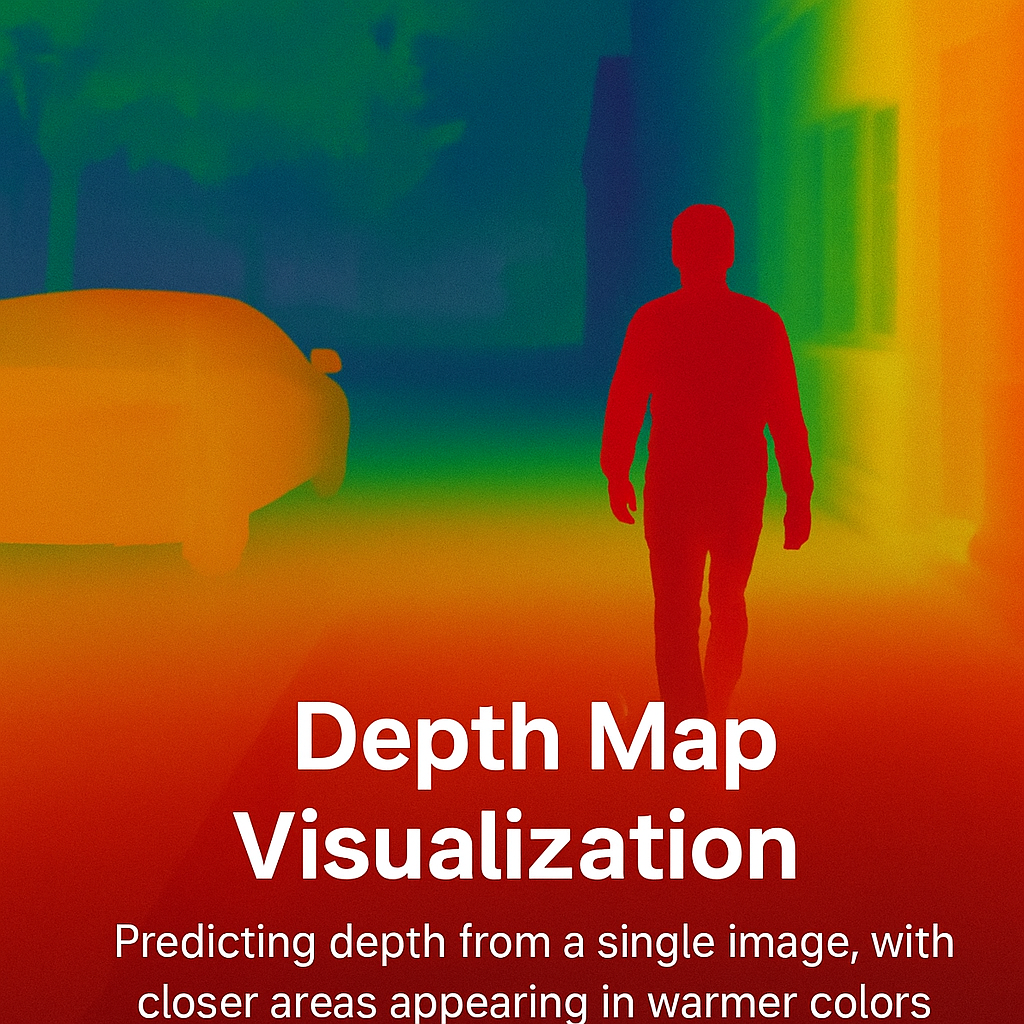 Depth estimation visualization